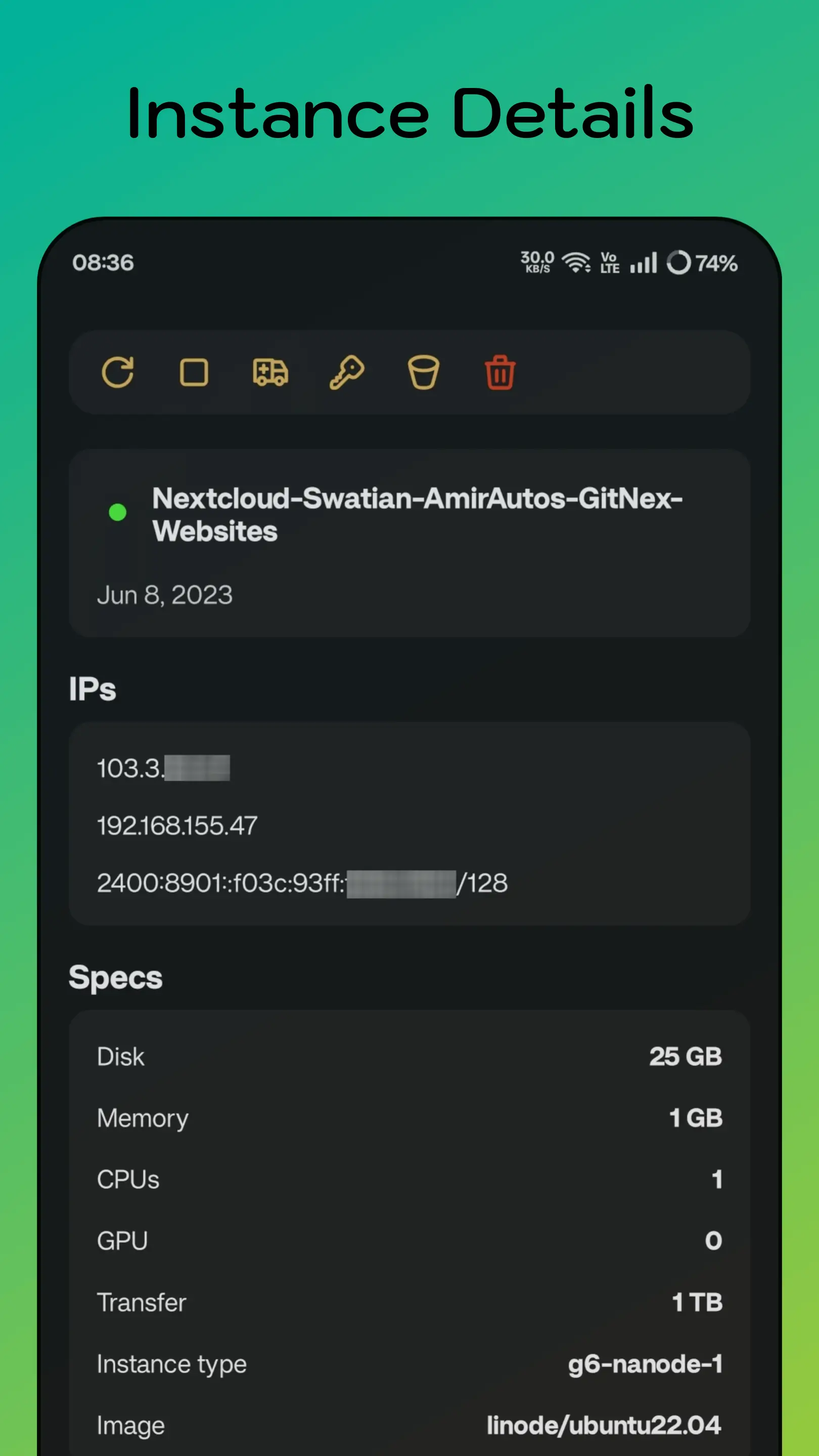 NexNode Screenshot 2